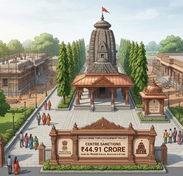 Kichakeswari Temple Development: Centre Sanctions INR 44.91 Crore For Khiching Temple In Mayurbhanj